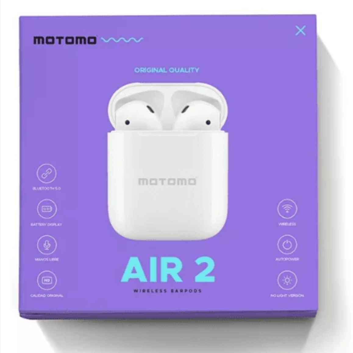 Audífonos Motomo Air2 – Inalámbricos Bluetooth