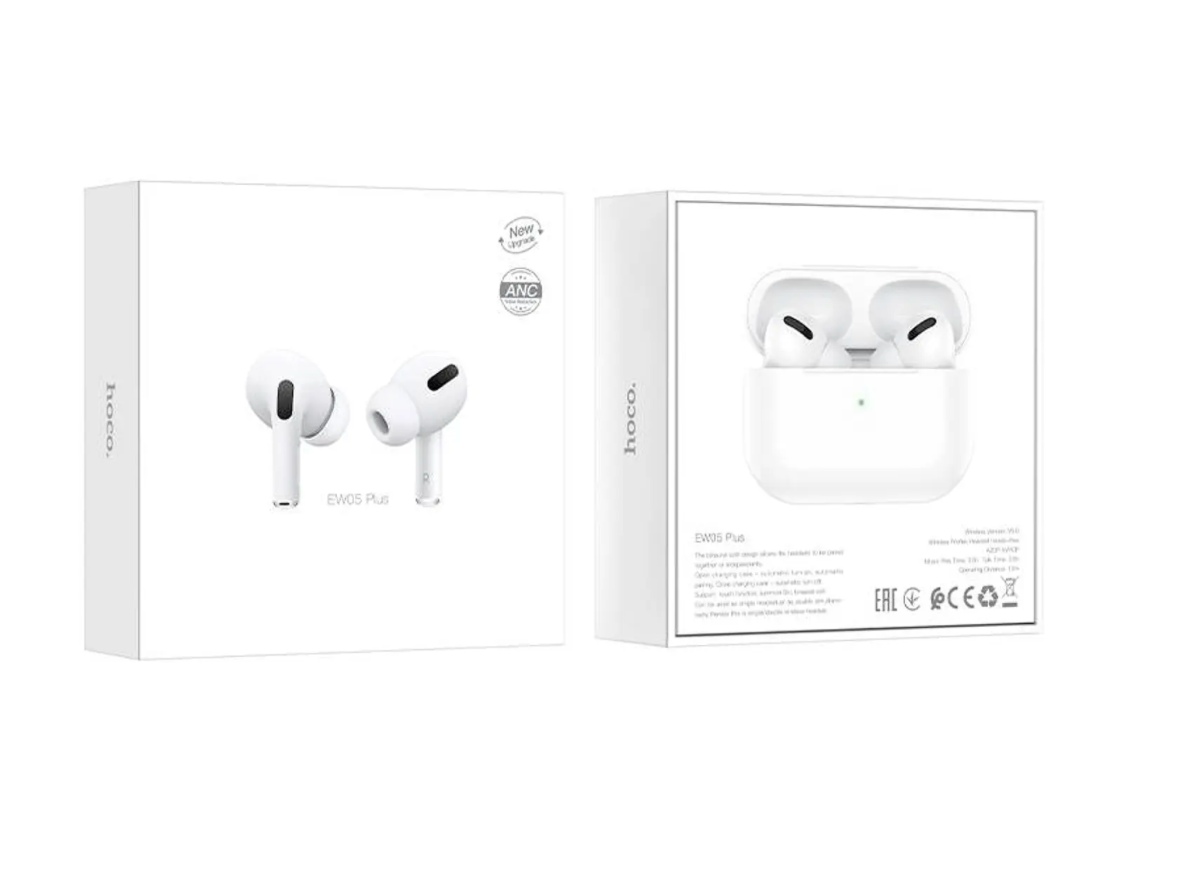 Audífonos Hoco EW05 Plus – TWS In-Ear con Cancelación de Ruido (ANC)