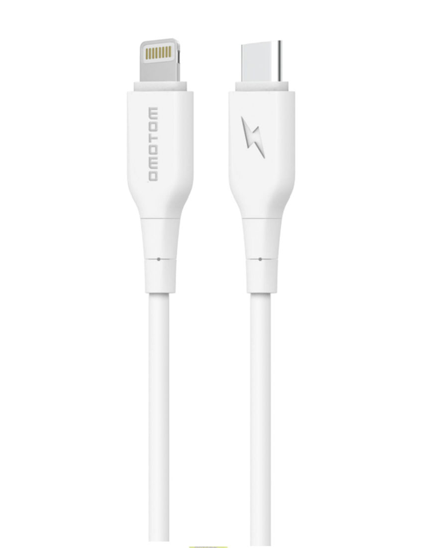 Cable de Carga Motomo C-PD – 27W Rápido y Resistente