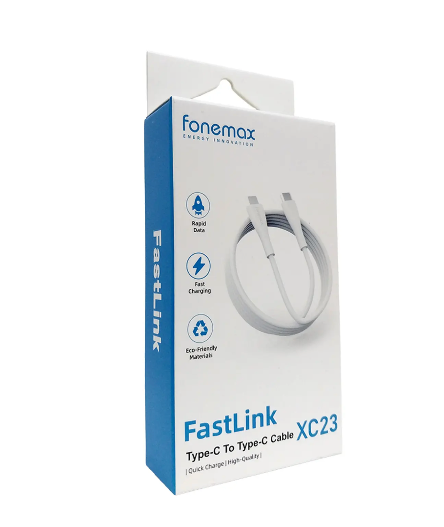 Cable Fonemax XC23 – Tipo C a Tipo C 1 Metro