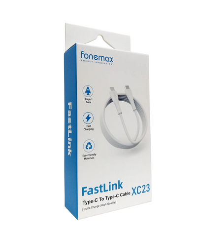 Cable Fonemax XC23 – Tipo C a Tipo C 1 Metro