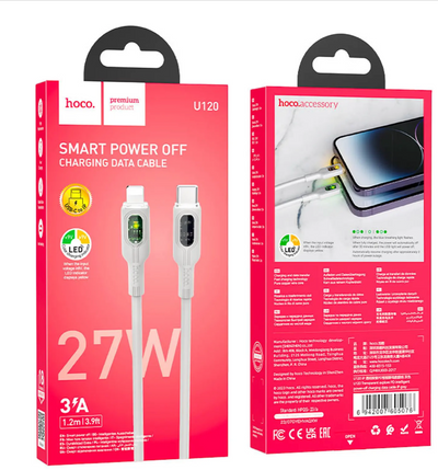 Cable Hoco U120 – Tipo C a Lightning