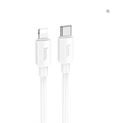 Cable Hoco X96 Hyper – USB-C PD a Lightning / Blanco